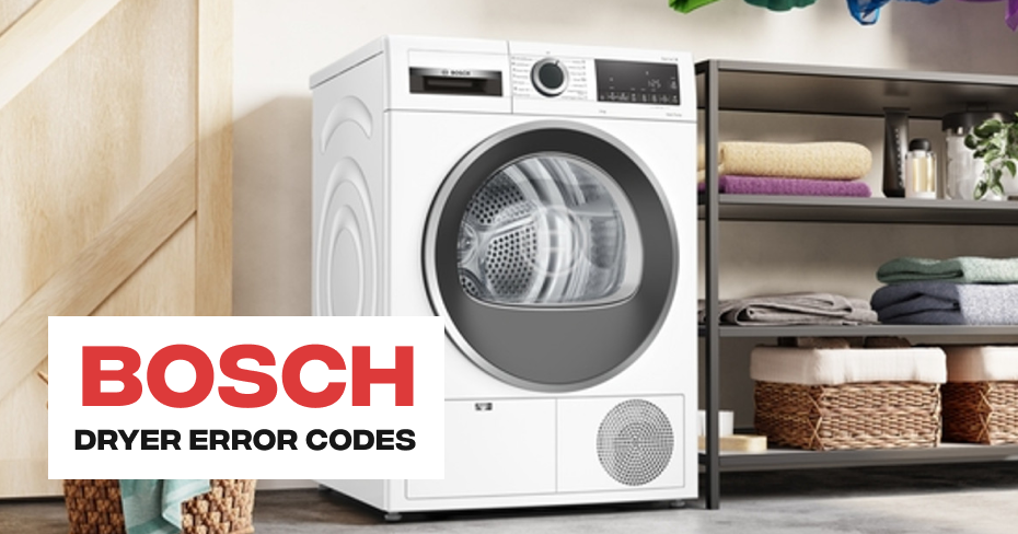 Bosch Dryer Error Codes