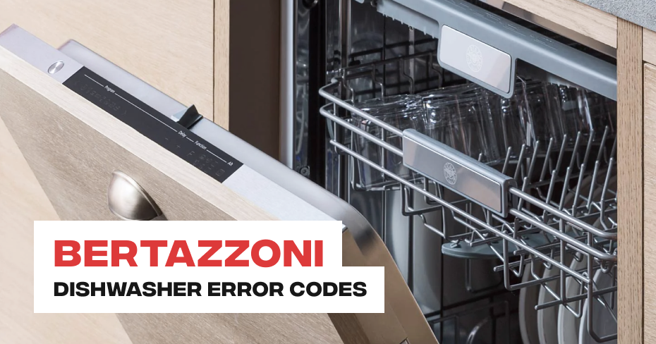 Bertazzoni Dishwasher Error Codes