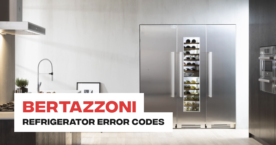 Bertazzoni Refrigerator Error Codes